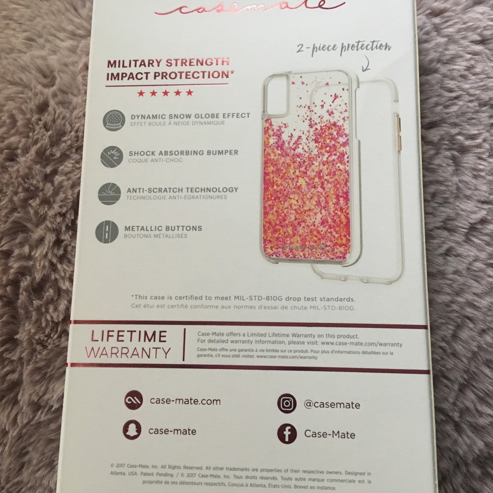 CASEMATE iPhone X Case RARE - Picture 2 of 2